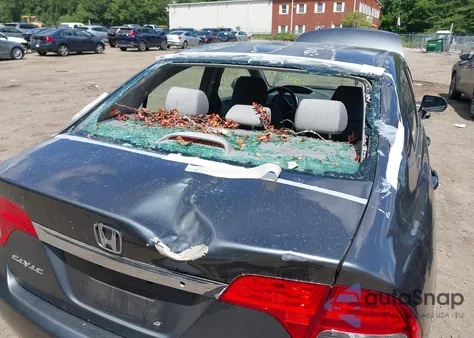 2010 Honda Civic Lx из США, поврежденный, VIN 2HGFA1F57AH535549